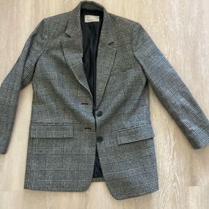 EVERLANE Plaid Blazer Jacket Size 0